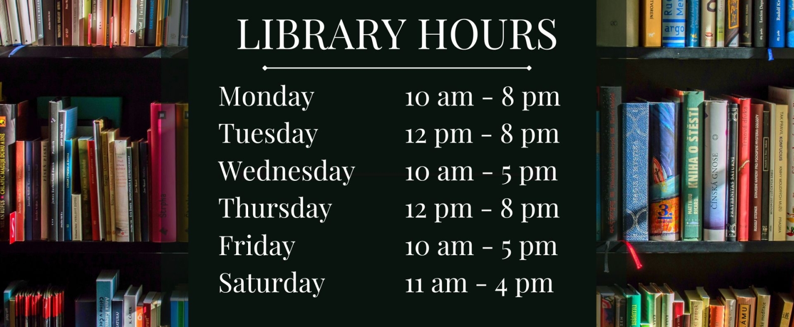Library hours